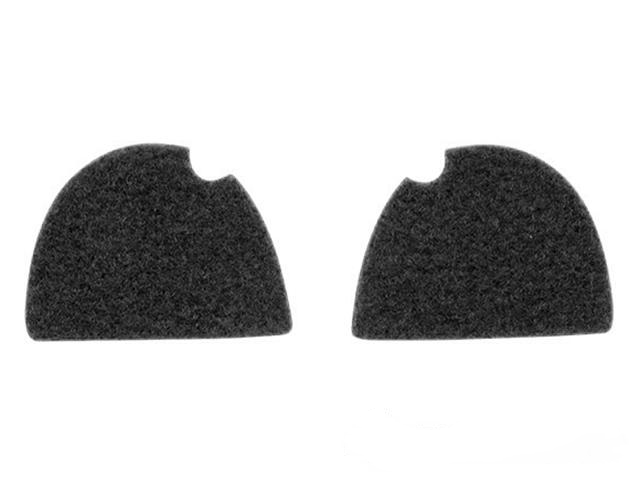 EARMOR - Hook and Loop Velcro for Peltor - Black