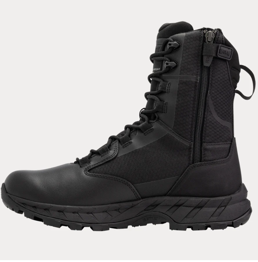 Magnum Classic II 8.0 with Side Zipper - Black