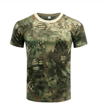 TACTICAL CAMO T-SHIRT MEN QUICK DRY - Mandrake