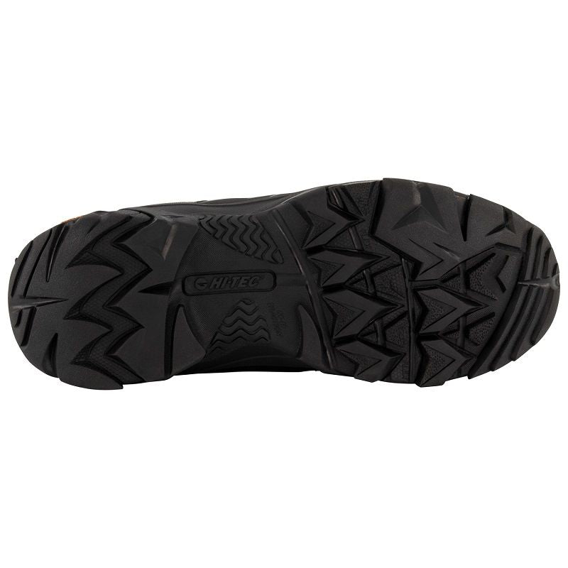 Hi-Tec Men's Tarantula Waterproof Mid Hiking Shoes - Steel grey / Black