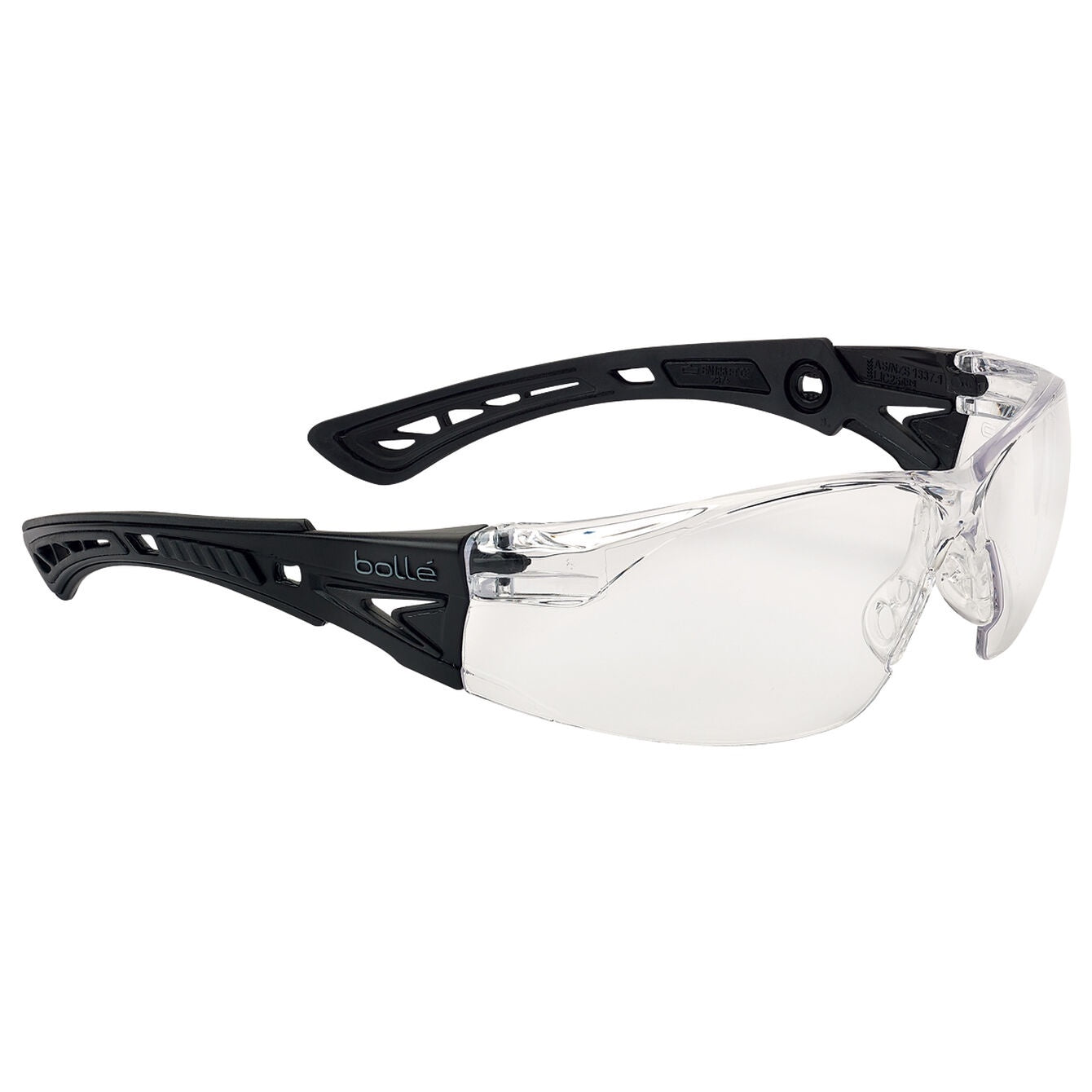 BOLLÉ TACTICAL GLASSES RUSH+ BSSI - CLEAR (Small)