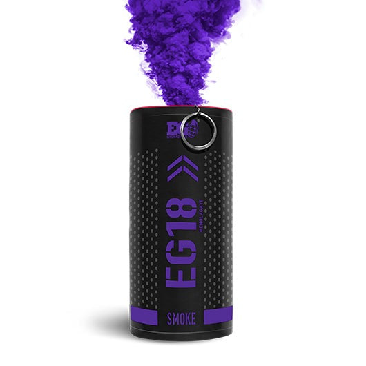 ENOLA GAYE EG18 WIRE PULL SMOKE GRENADE - Purple