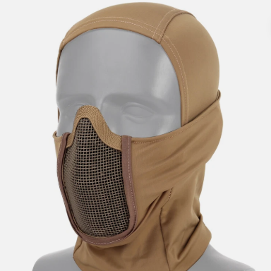 Tactical Ninja Mesh Balaclava - Tan