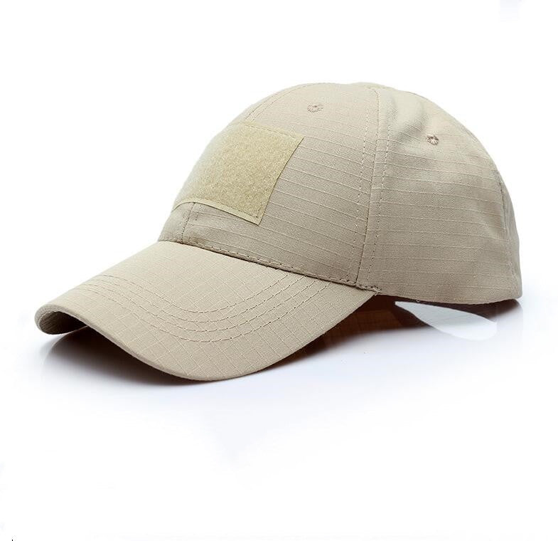 Tactical Camo Cap velco - Tan