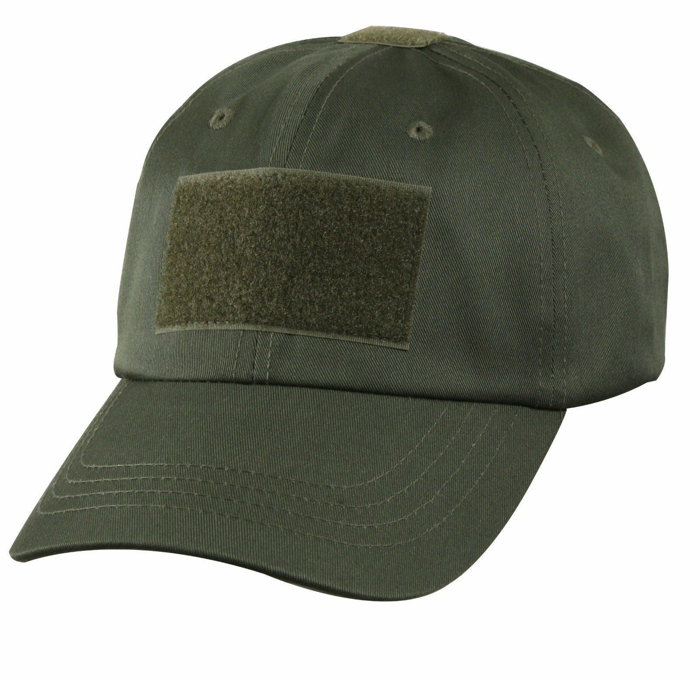 TACTICAL CAMO CAP VELCO - OD