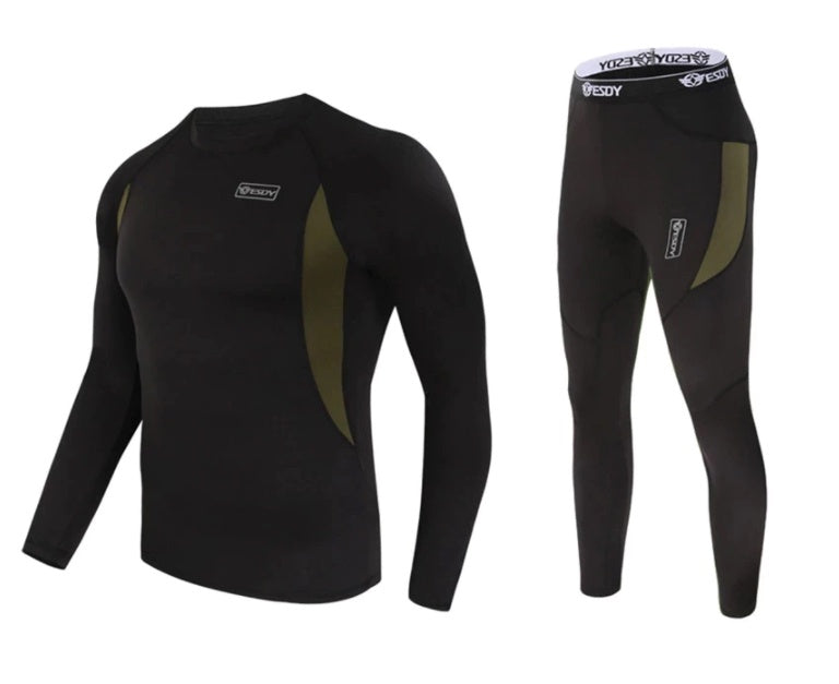 Thermal inner suit- black