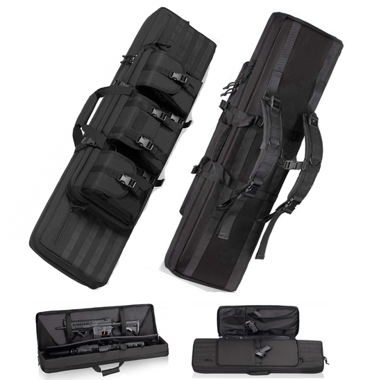 100cm Dual Long Rifle Gun Bag - Black