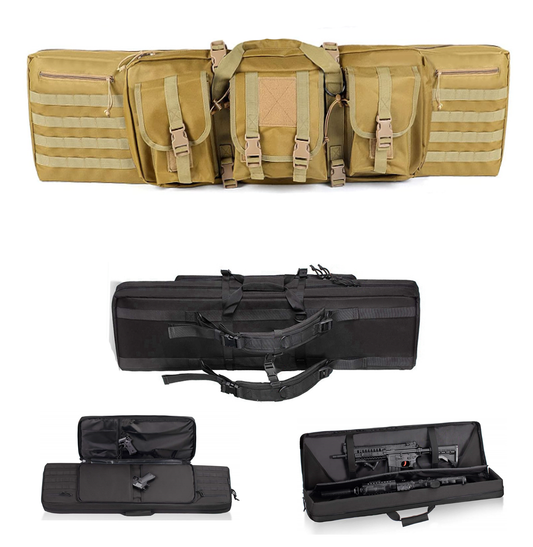 100cm Dual Long Rifle Gun Bag - Tan