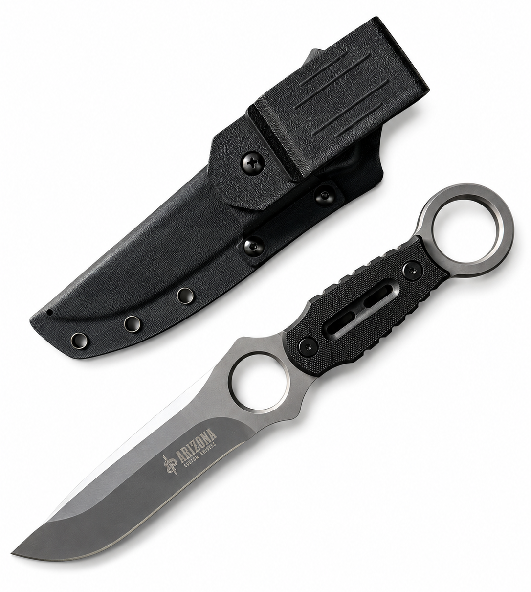 Obsidian Tactical Fixed Ring Blade