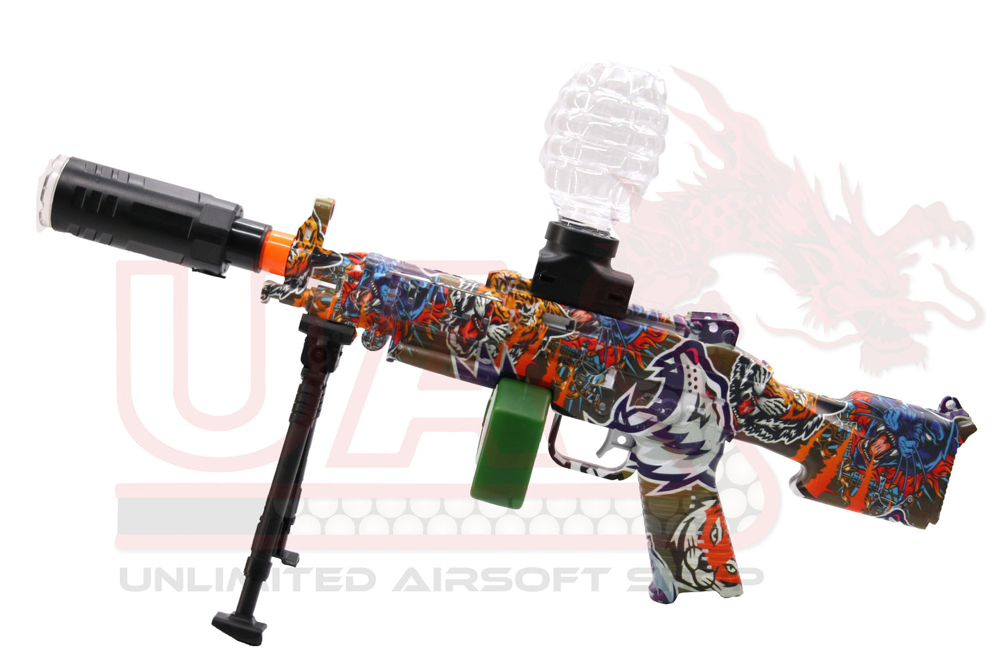 Electric Gel Blaster - M249 Sticker Bomb