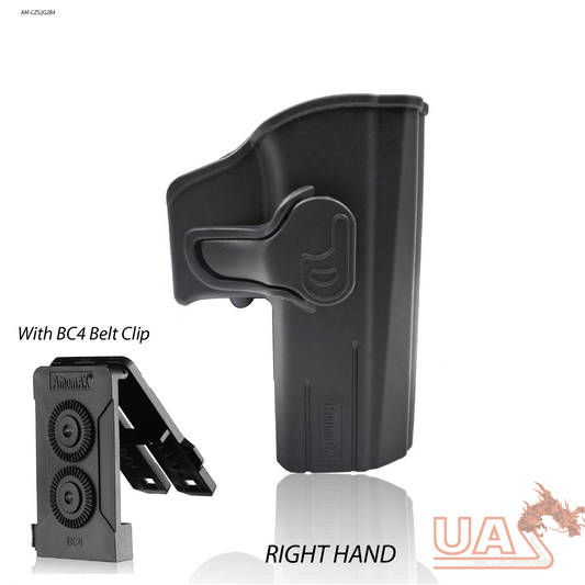 Amomax Holster for Shadow 2  with  Molle & Belt Clip - Black