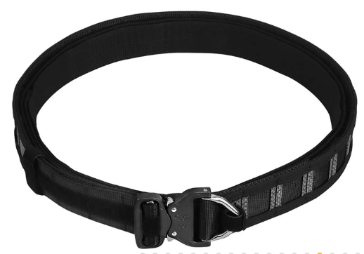 Tactical Quick-Release Combat Belt - Black