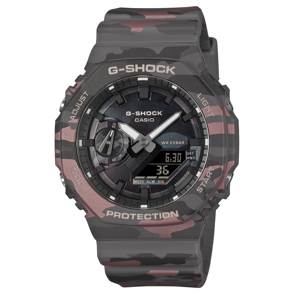 G-Shock GA2100CMD-8A Camouflage Ana-Digi Watch
