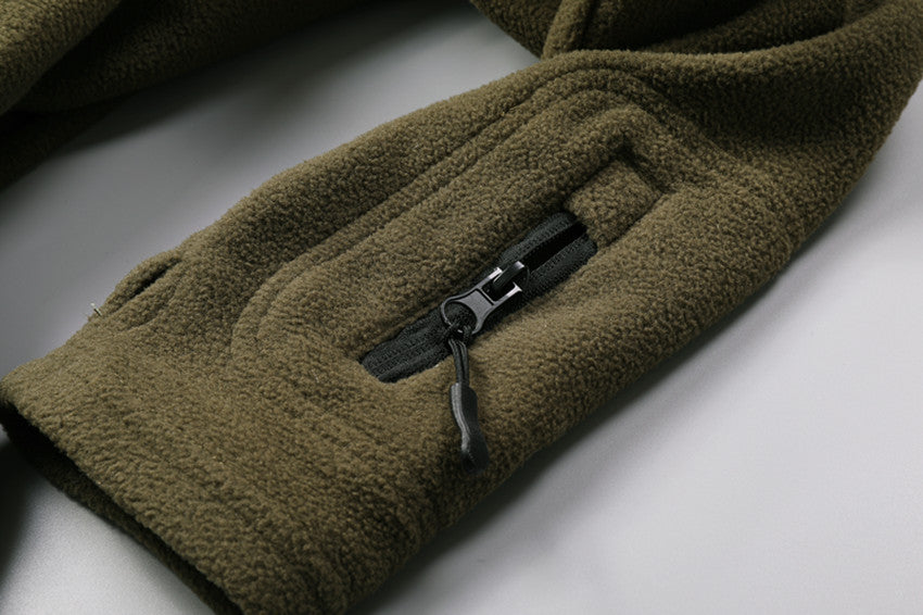 Fleece Full-Zip Jacket - OD Green