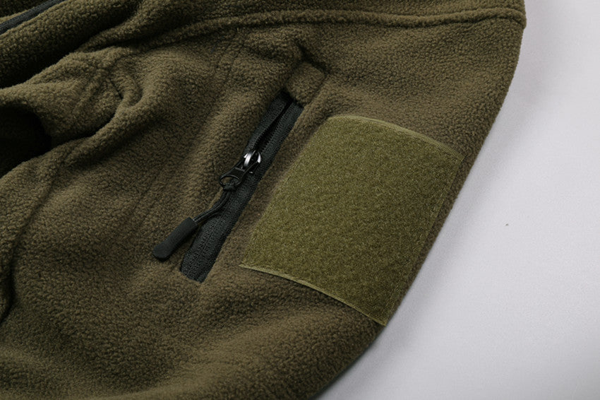 Fleece Full-Zip Jacket - OD Green