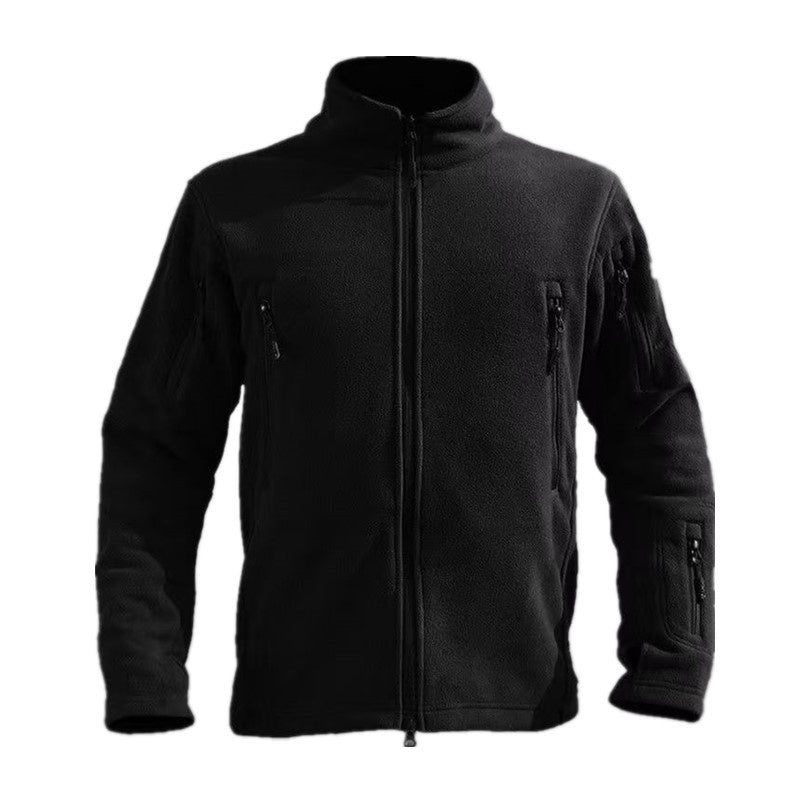 Fleece Full-Zip Jacket - Black