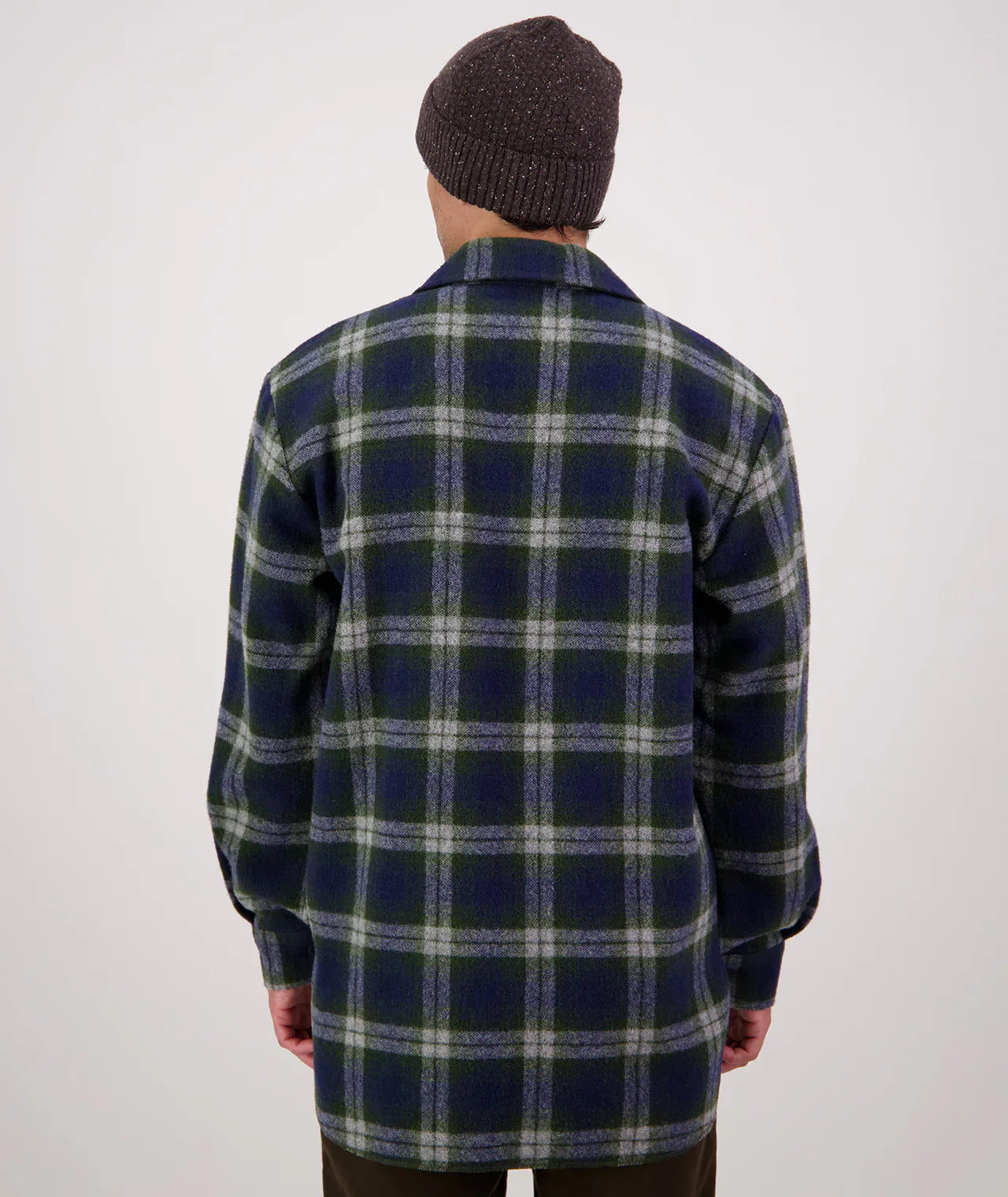 Swanndri Men's Ranger Wool Zip Front Bushshirt Thornton Check
