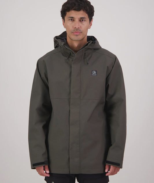 Swanndri Men's Shearwater15 Rain Jacket Forest