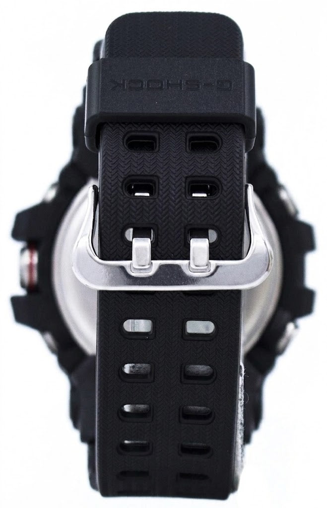 CASIO G SHOCK MUDMASTER TWIN SENSOR MUD RESIST, 200M W/R, THERMO, RESIN STRAP, BLACK