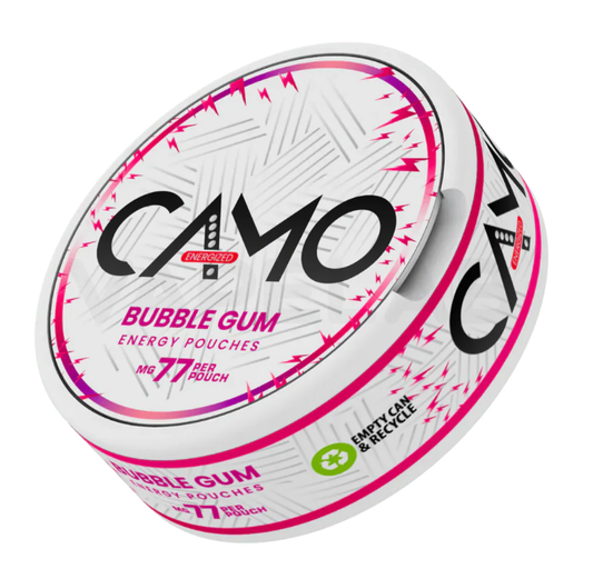 CAMO Energy Pouches - Bubblegum