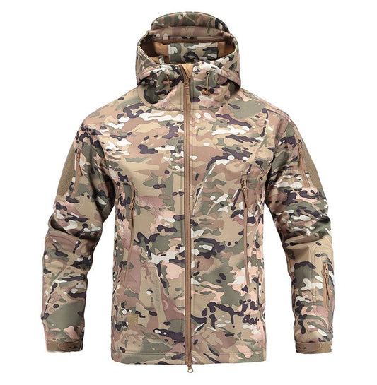 Softshell Waterproof Tactical Military Jacket - Multicam