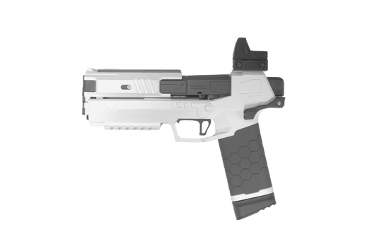 Hand Cannon Dart Pistol - White