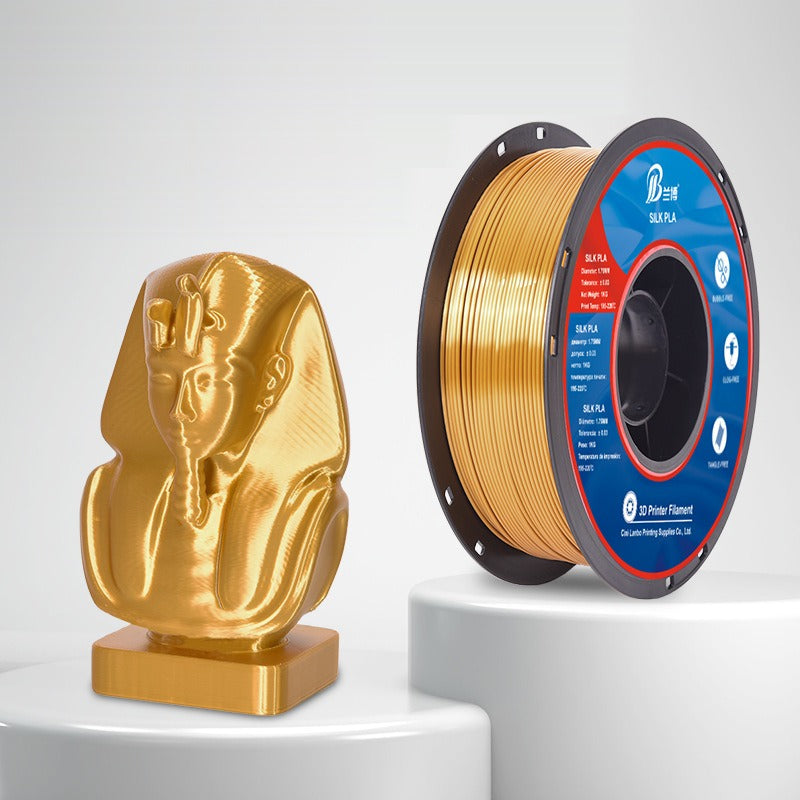Pharaoh Gold – Silk PLA 3D Printer Filament 1.75mm 1kg