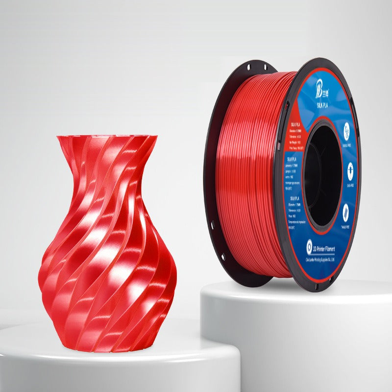 Red – Silk PLA 3D Printer Filament 1.75mm 1kg